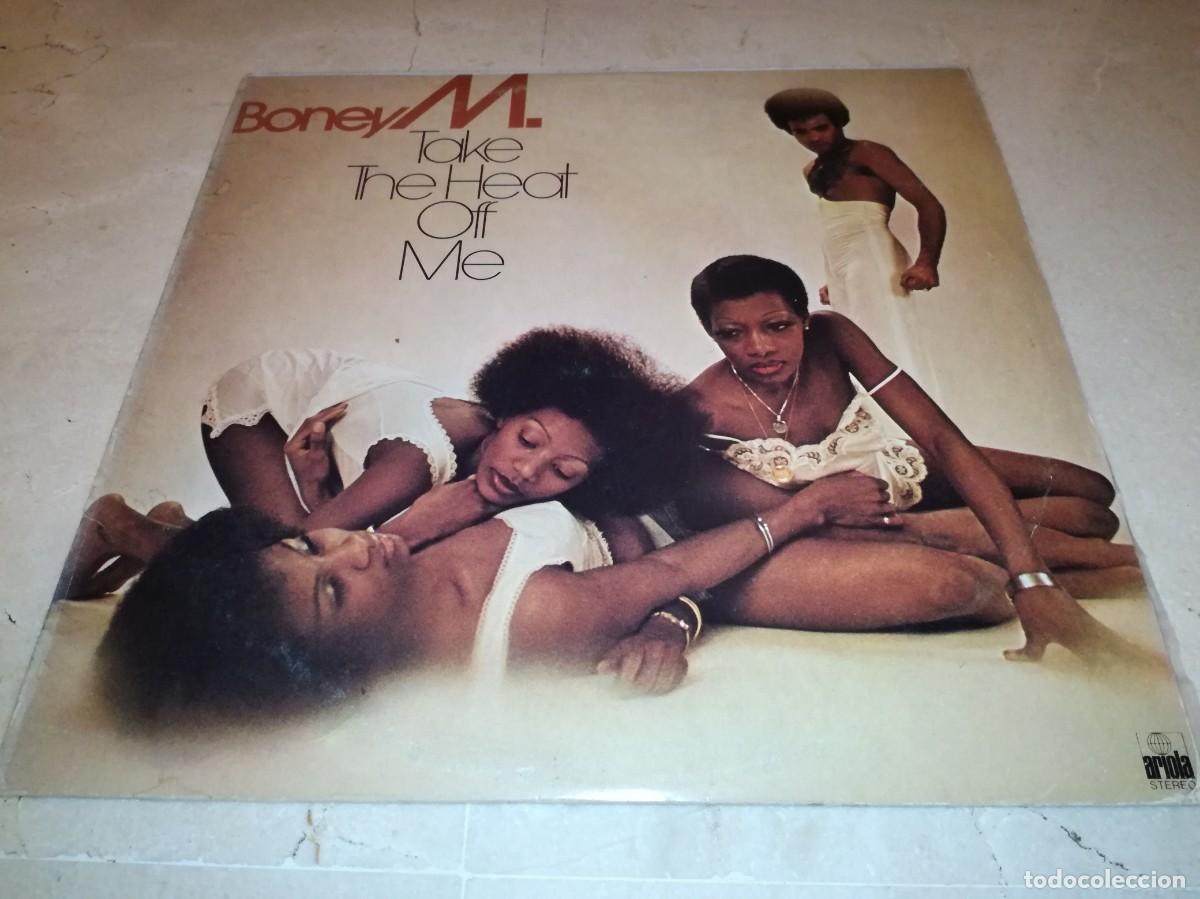 Discos de vinilo: BONEY M-TAKE THE HEAT OFF ME-ORIGINAL ESPA&Ntilde;OL 1977-VINILO EN EXCELENTE ESTADO