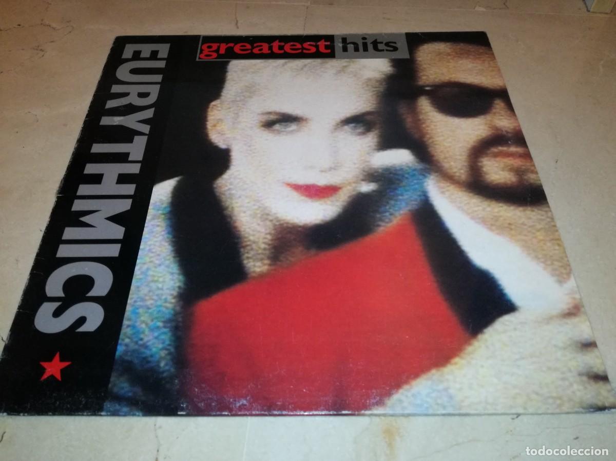 Discos de vinilo: EURYTHMICS-GREATEST HITS-CONTIENE ENCARTE-ORIGINAL ESPA&Ntilde;OL 1991