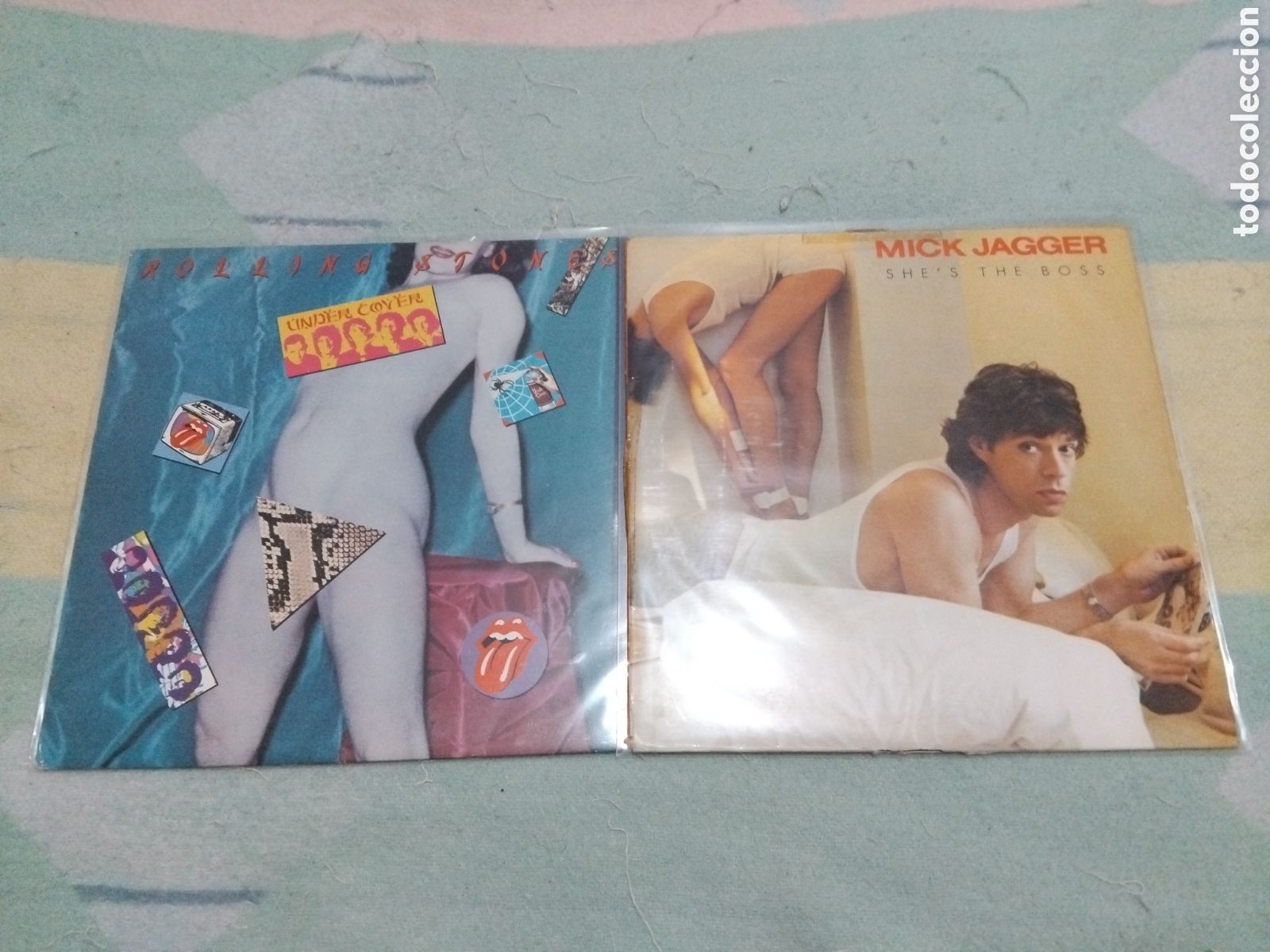 Discos de vinilo: Lote Rolling Stones y Mick Jagger Vinilo