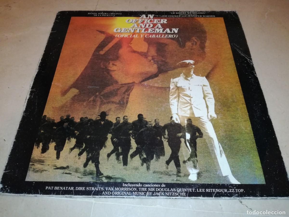 Discos de vinilo: BSO DE LA PELICULA AN OFFICER AND A GENTLEMAN-OFICIAL Y CABALLERO-ORIGINAL ESPA&Ntilde;OL 1982
