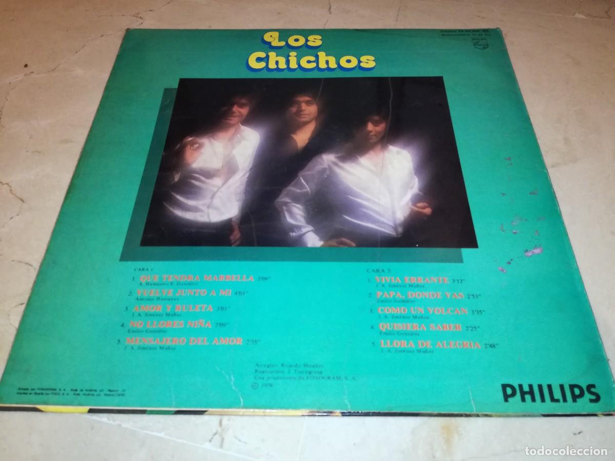Discos de vinilo: LOS CHICHOS-AMOR Y RULETA-ORIGINAL 1979 - Foto 2