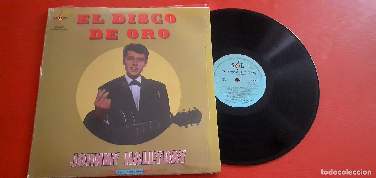Discos de vinilo: Johnny Hallyday-El Disco De Oro-LP Mexico-Ultrarare Discos SOL-TICO