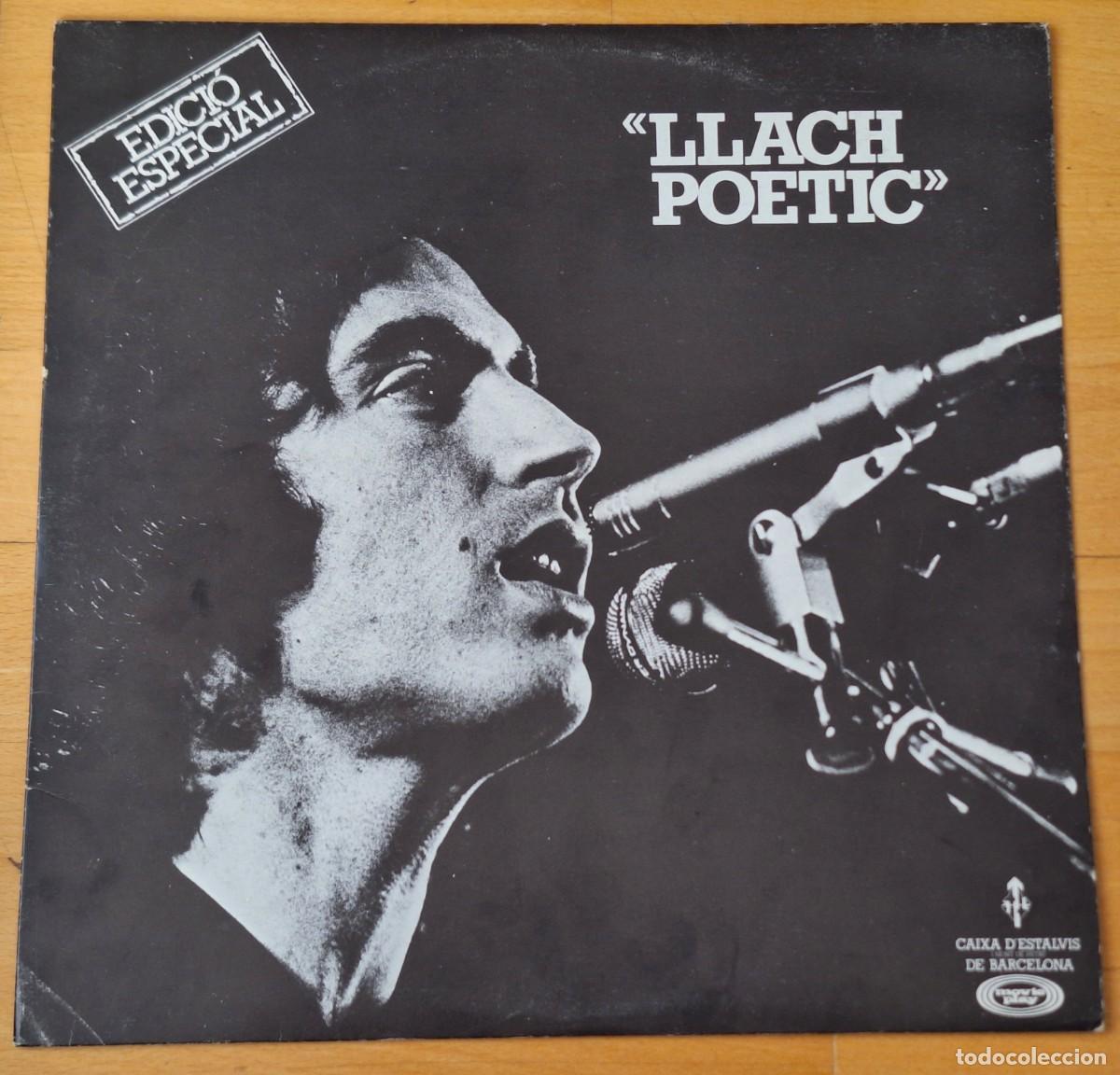 Discos de vinilo: LLUIS LLACH - LLACH POETIC - DISCO VINILO LP - MOVIE PLAY 1976 - PERFECTO ESTADO