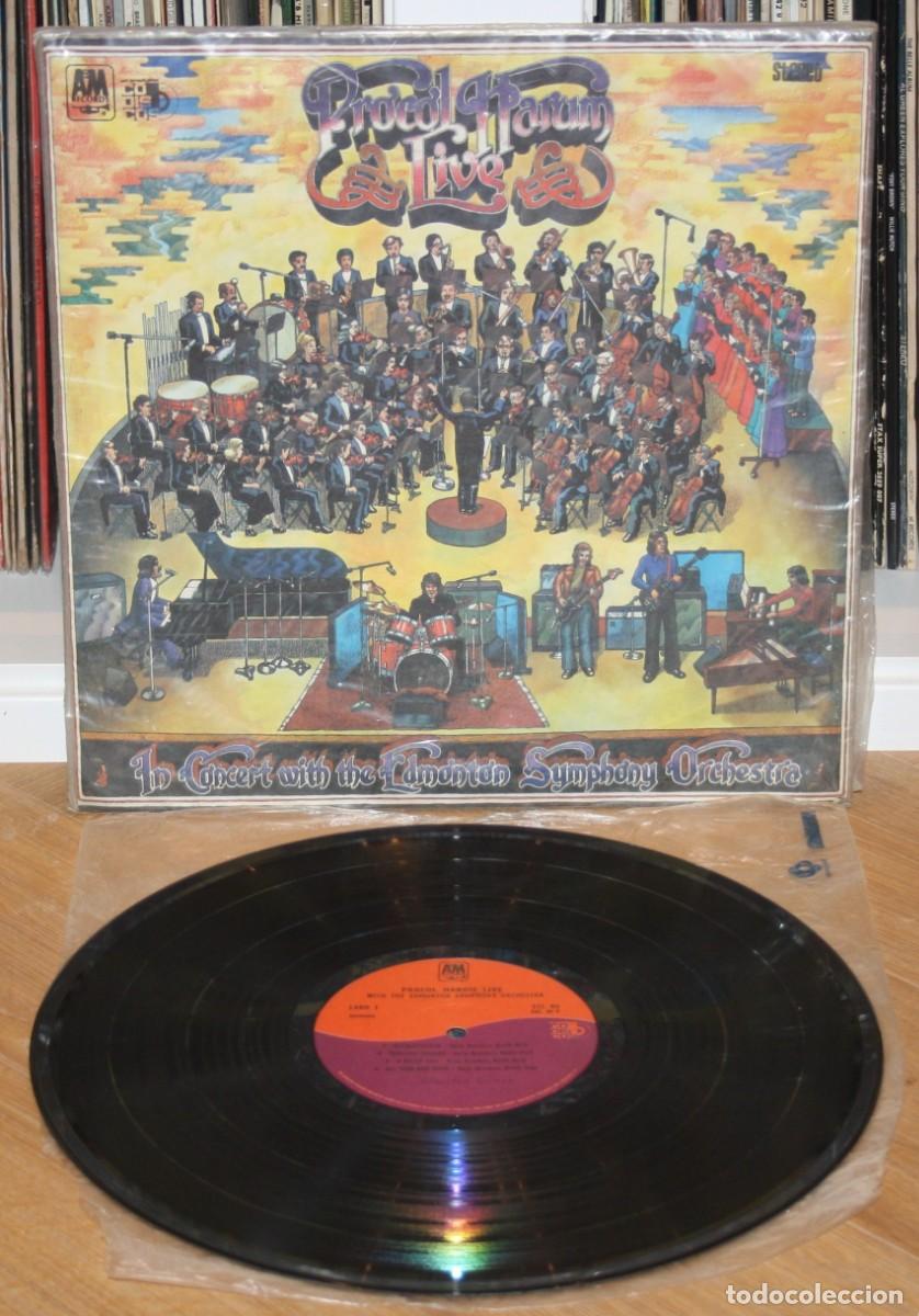 Discos de vinilo: PROCOL HARUM LIVE In Concert 1972 Original COLOMBIA LP Vinyl Codiscos RARE