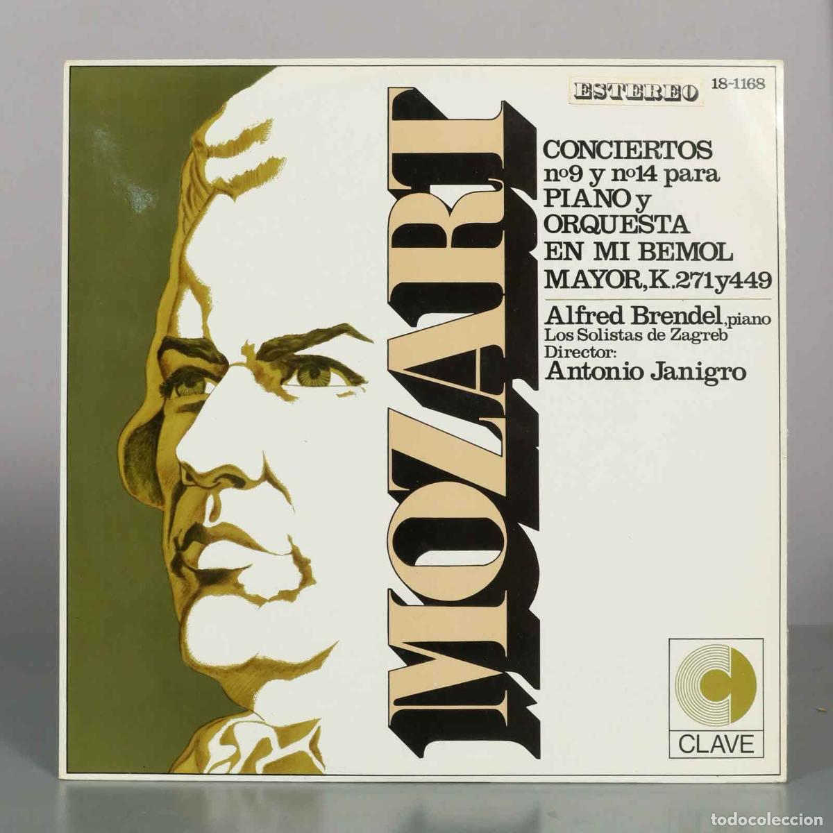 Discos de vinilo: LP. Conciertos n&ordm; 9 y n&ordm; 14 para piano y orquesta en mi bemol mayor, K.271 y 449 - Mozart - Alfred