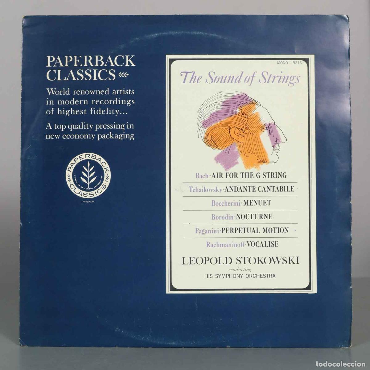 Discos de vinilo: LP. The Sound Of Strings - Leopold Stokowski, His Symphony Orchestra