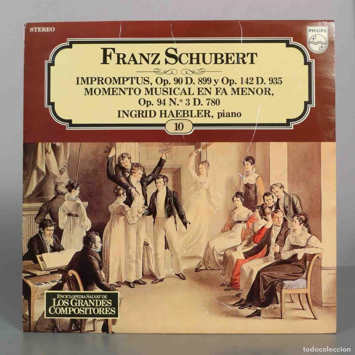 Discos de vinilo: LP. Impromptus - Franz Schubert, Ingrid Haebler
