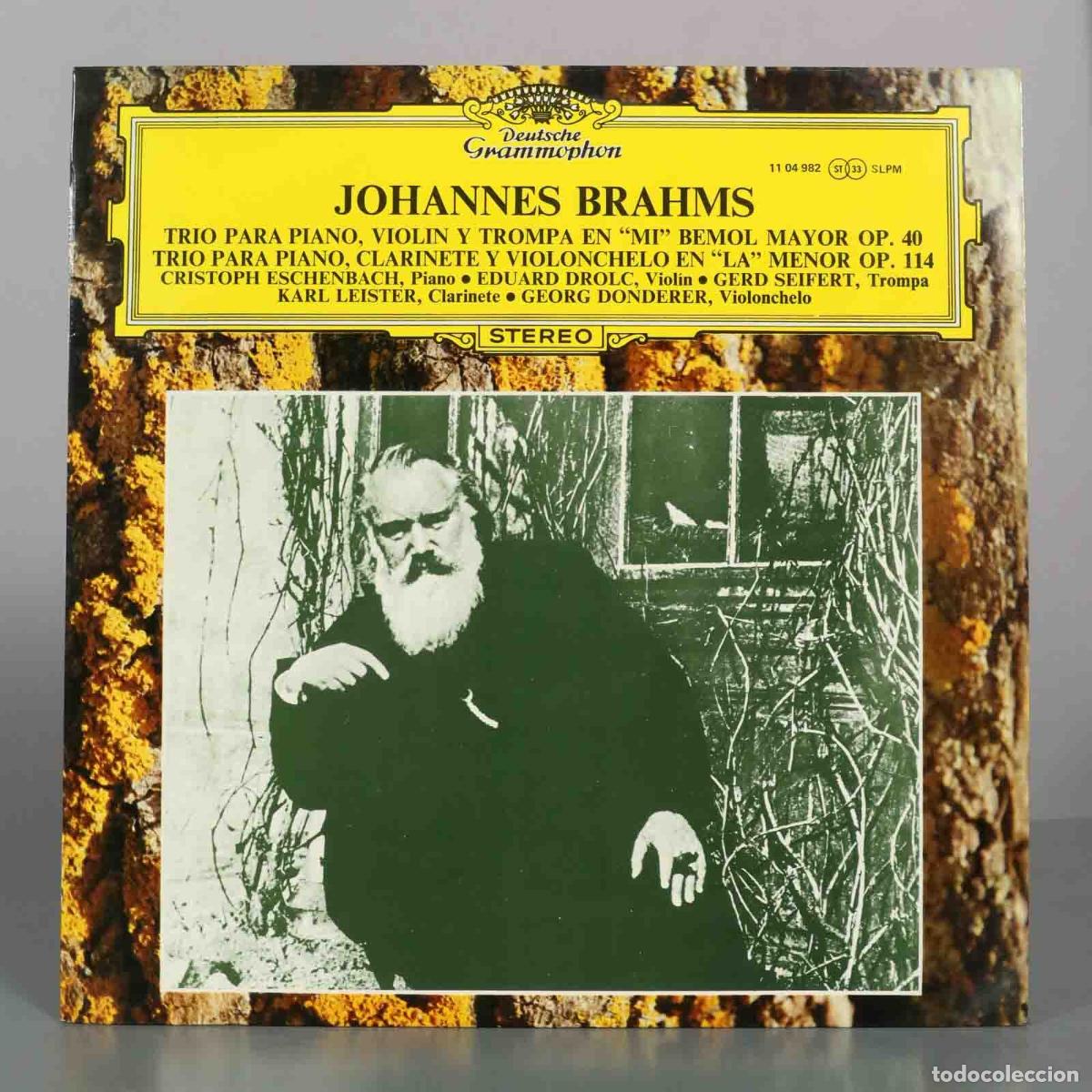 Discos de vinilo: LP. Johannes Brahms - Cuarteto Amadeus, Cecil Aronowitz - Quintetos Para Cuerda N.&ordm; 1 y N.&ordm; 2