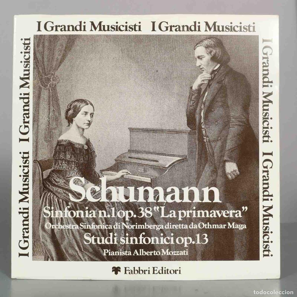 Discos de vinilo: LP. Schumann Sinfonia n.1 op.38 La primavera Studi sinfonici op.13 - Orchestra Sinfonica di Norimbe