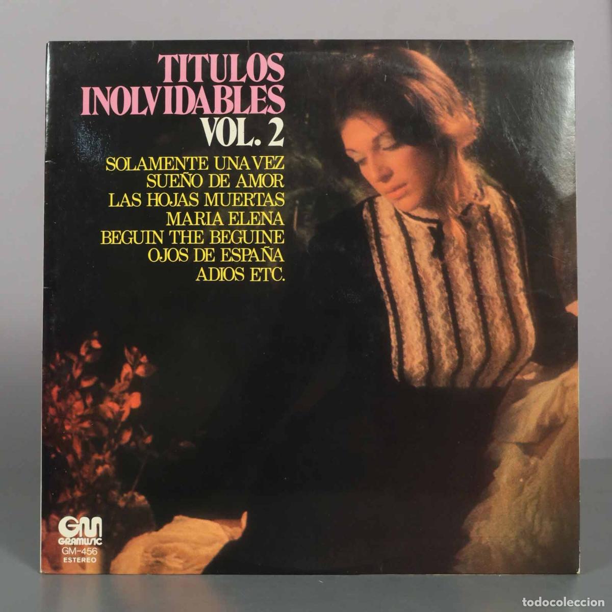 Discos de vinilo: LP. T&iacute;tulos Inolvidables Vol. 2