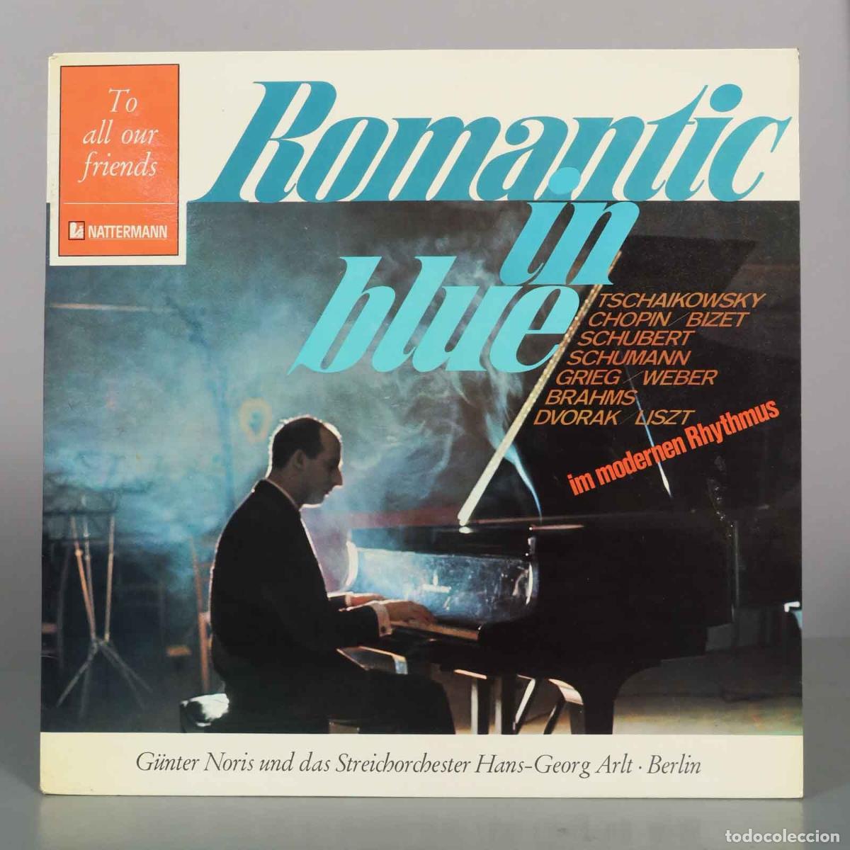Discos de vinilo: LP. Romantic in Blue - G&uuml;nter Noris und das Streichorchester Hans-Georg Arlt