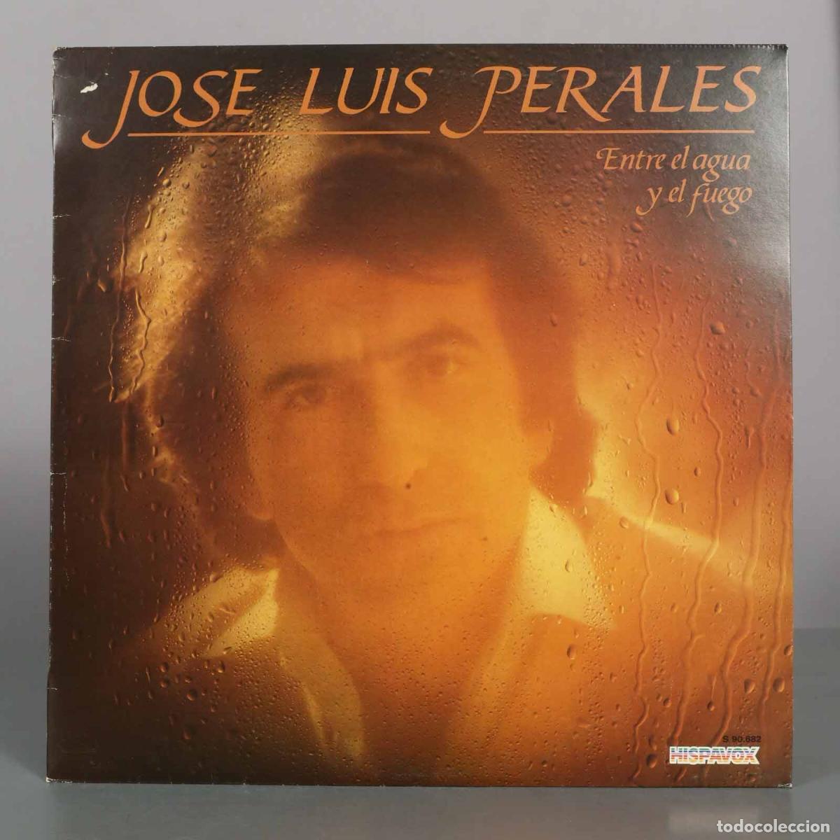 Discos de vinilo: LP. Entre el agua y el fuego - Jos&eacute; Luis Perales