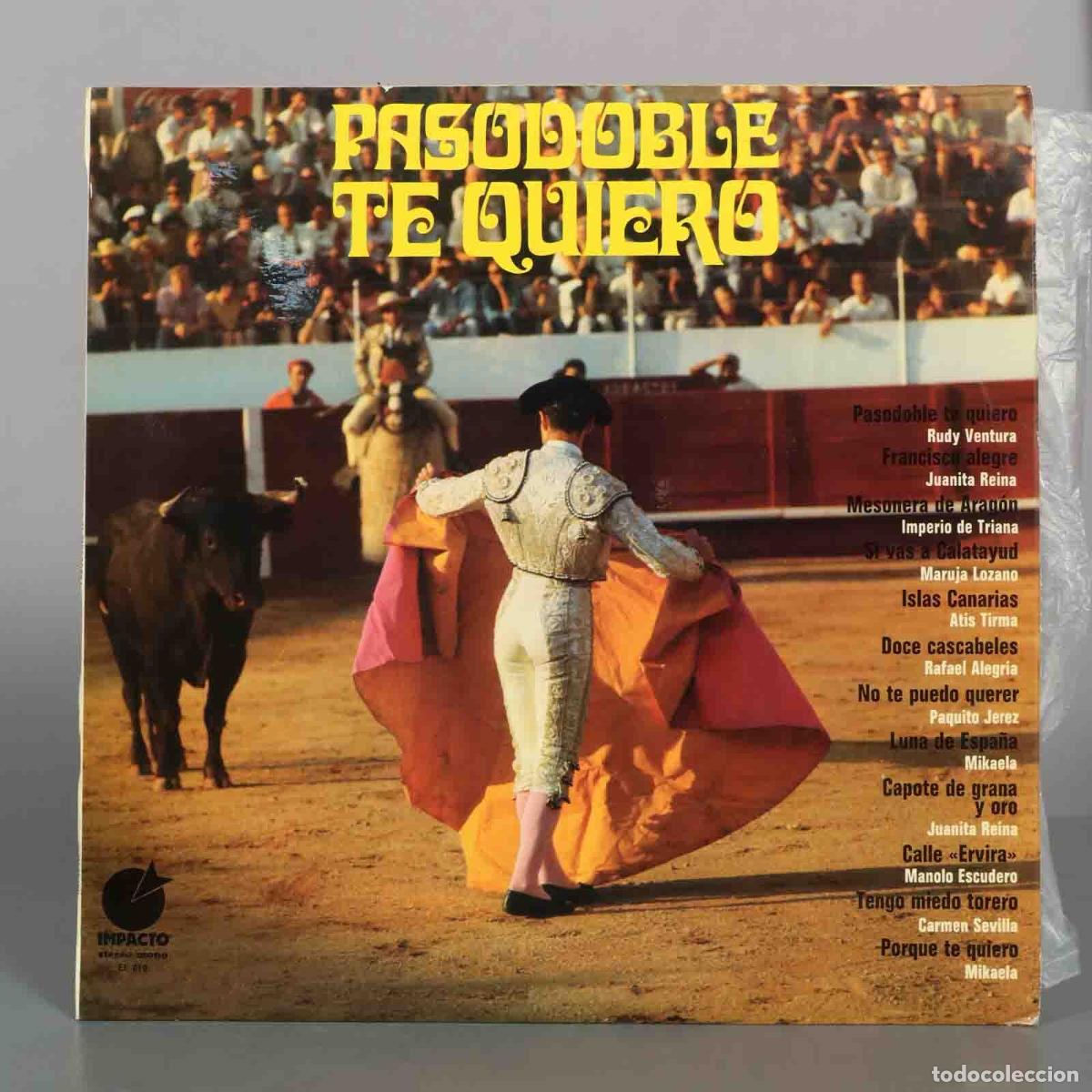 Discos de vinilo: LP. Pasodoble Te Quiero - Various Artists