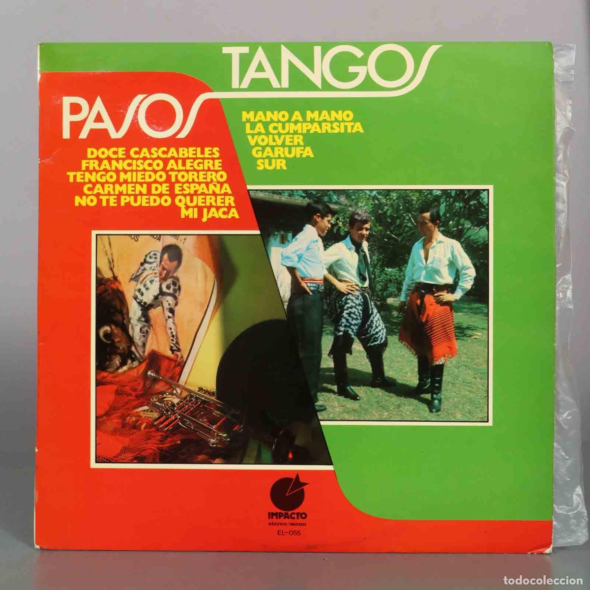 Discos de vinilo: LP. Tangos / Pasos - Fernando R&iacute;os, Rudy Ventura, Carmen Sevilla
