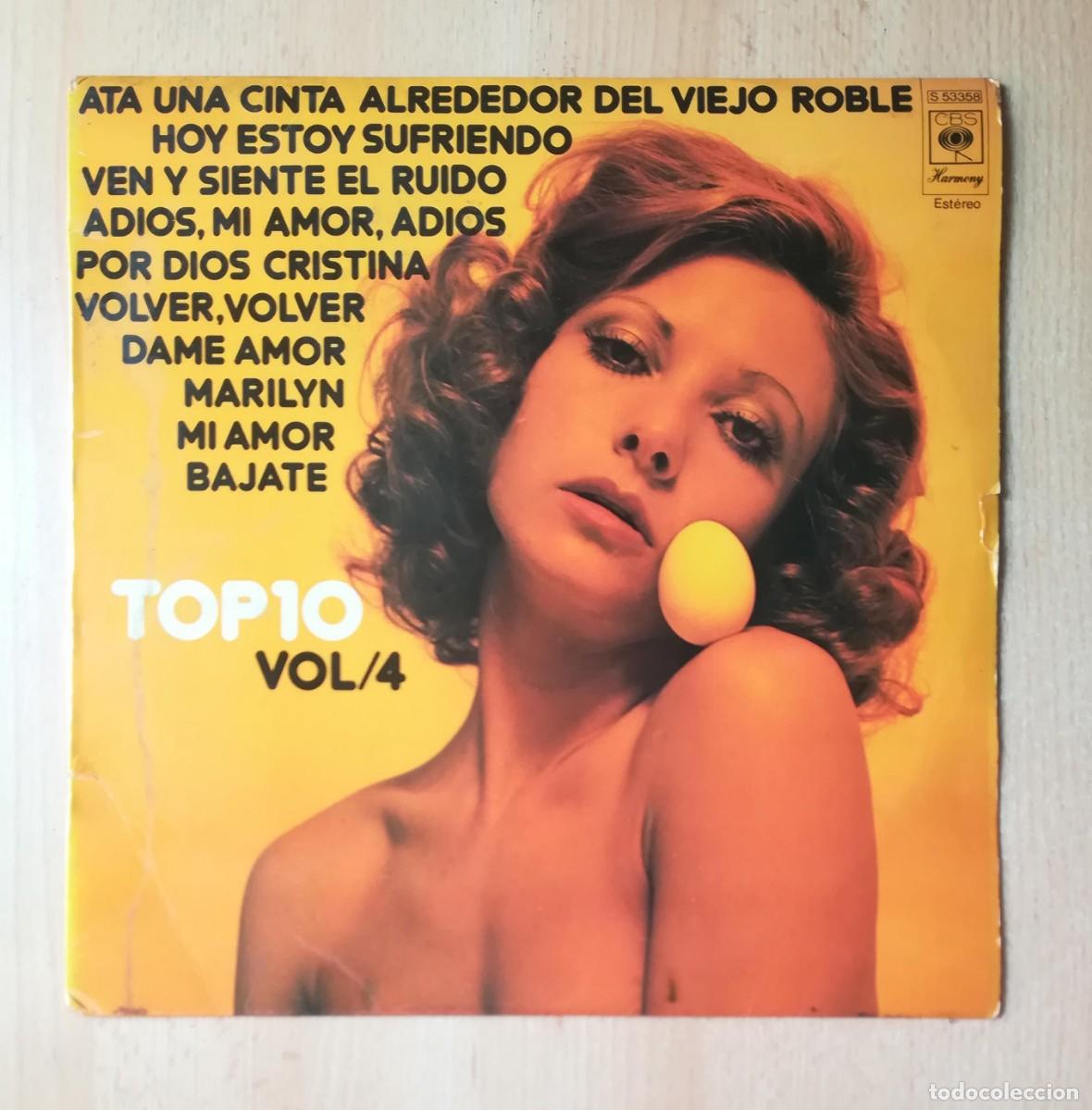 Discos de vinilo: Top 10 Vol. 4 - CBS Harmony, 1973 (Softice, Chicory Tip, Vicente Fern&aacute;ndez, Tr&eacute;bol...)