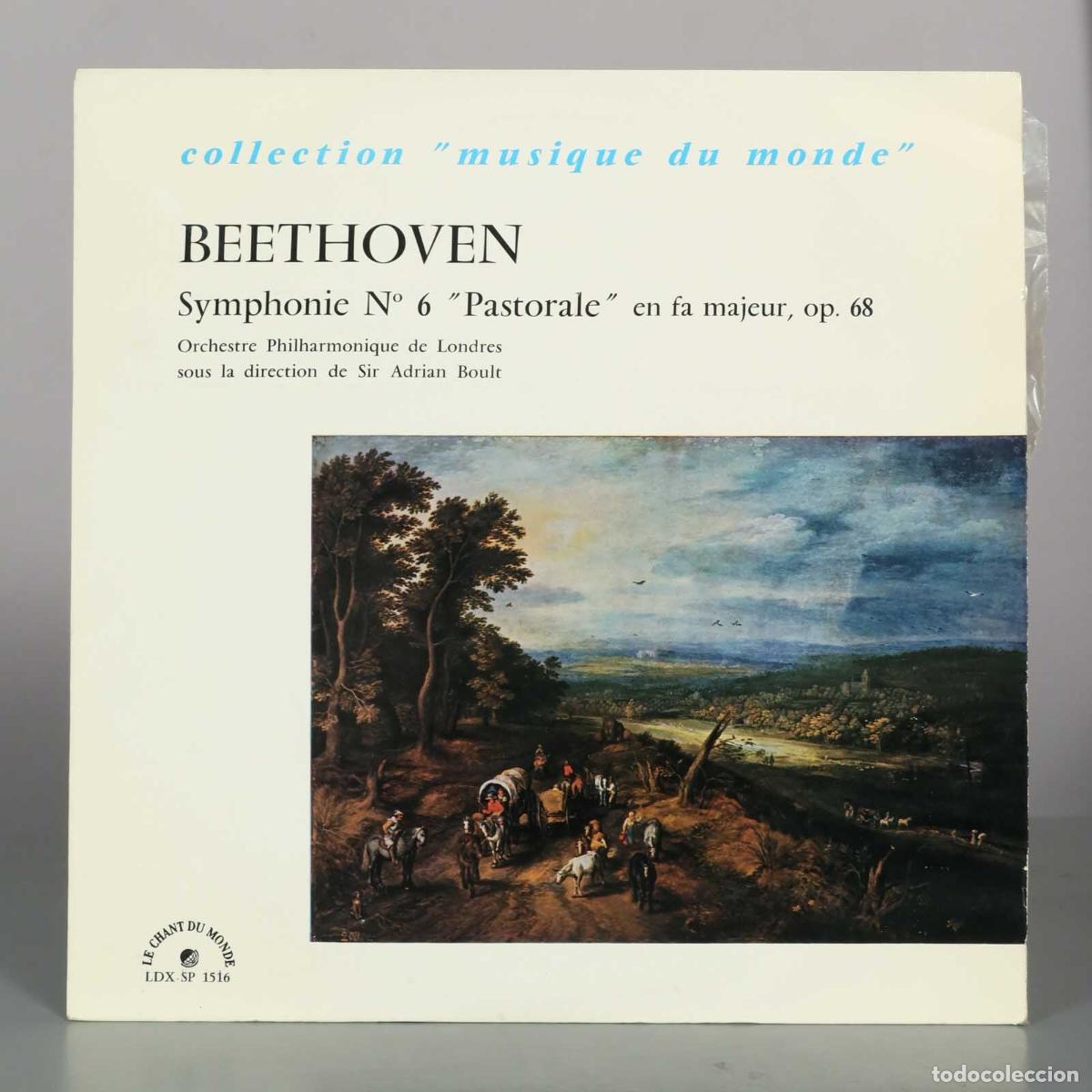 Discos de vinilo: LP. Symphonie N&ordm; 6 Pastorale en fa majeur, op. 68 - Beethoven - Orchestre Philharmonique de Londres