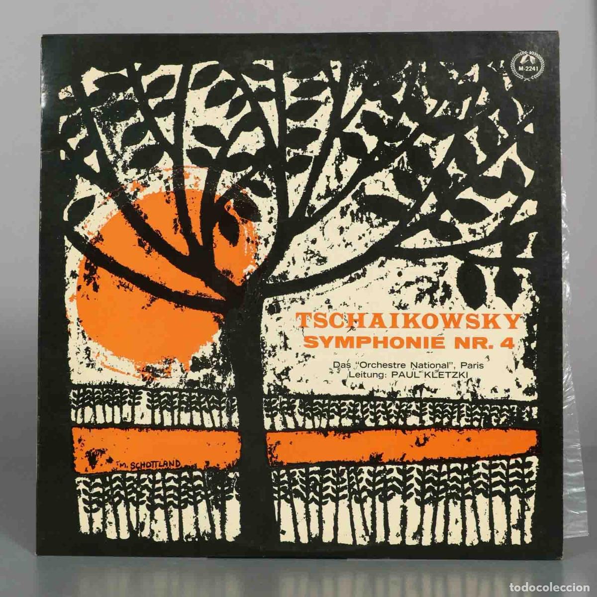 Discos de vinilo: LP. Symphony No. 4 In F Minor, Op. 36 - Tchaikovsky, Orchestre National de la R.T.F., Paul Kletzki