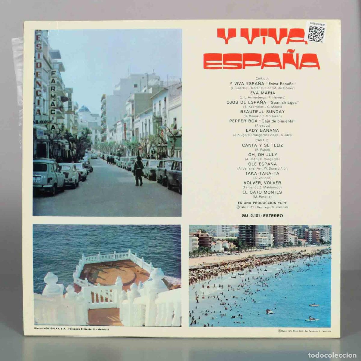 Discos de vinilo: LP. Benidorm - Unknown Artist - Foto 2