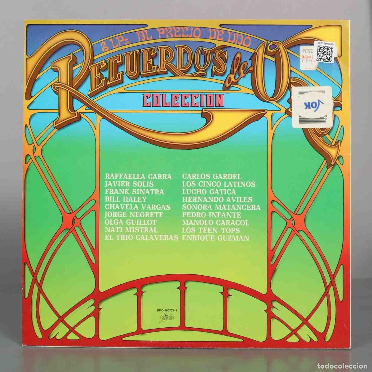 Discos de vinilo: LP. Recuerdos de Oro - Los Cinco Latinos - Foto 2