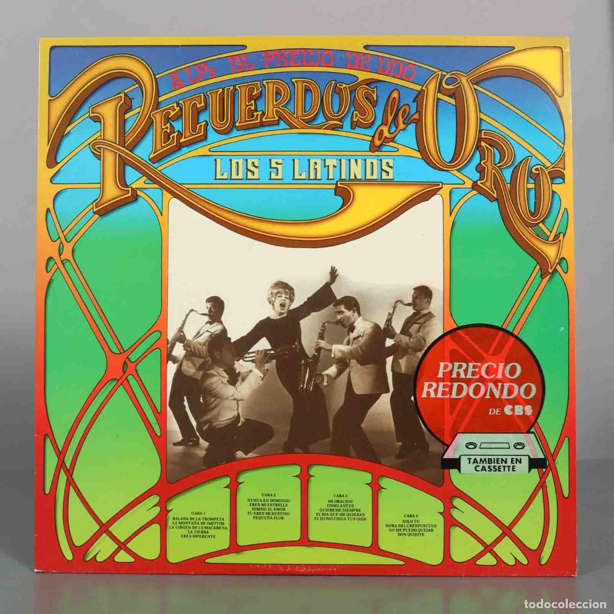 Discos de vinilo: LP. Recuerdos de Oro - Los Cinco Latinos