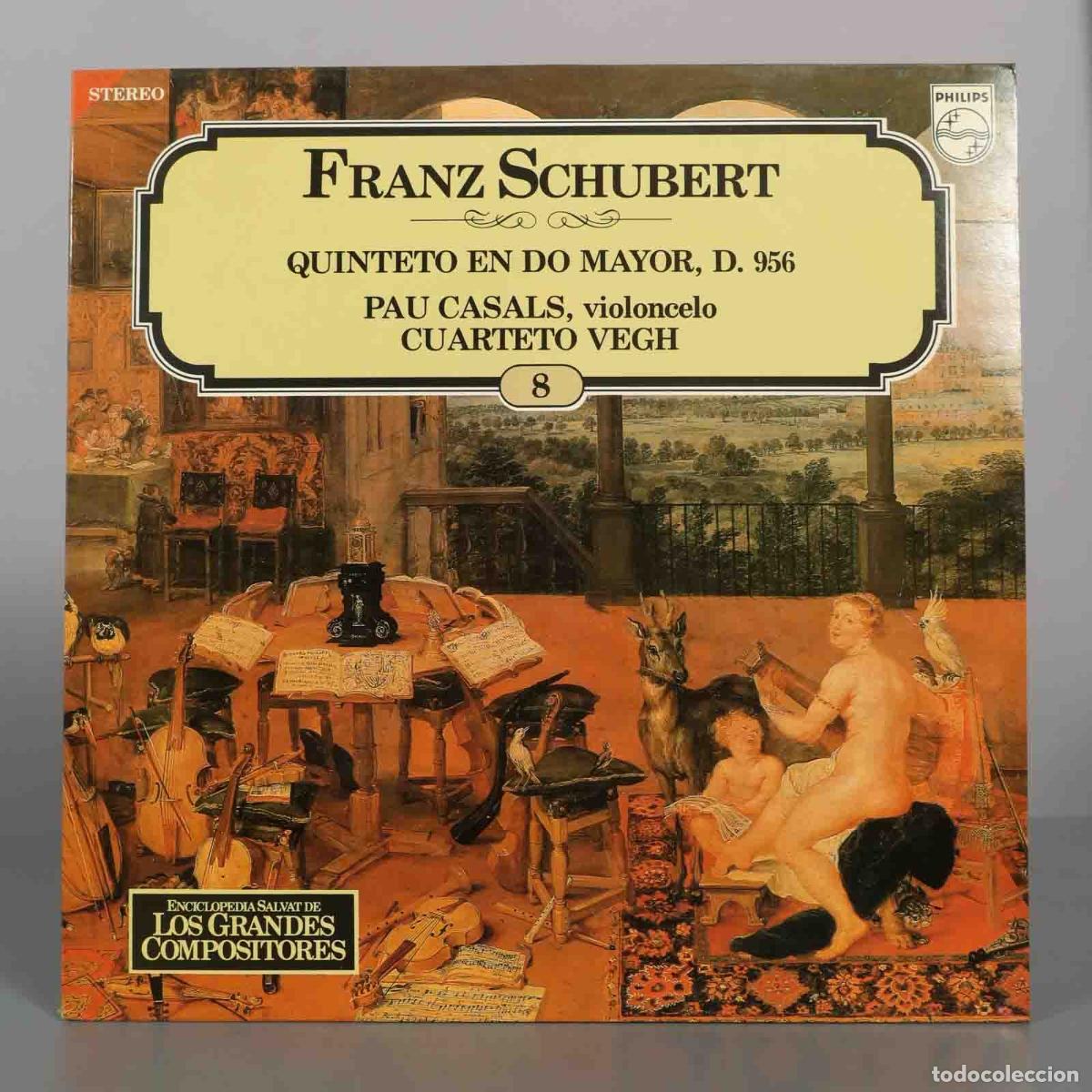 Discos de vinilo: LP. Franz Schubert - Quinteto en do mayor, D. 956 - Pau Casals, Cuarteto V&eacute;gh