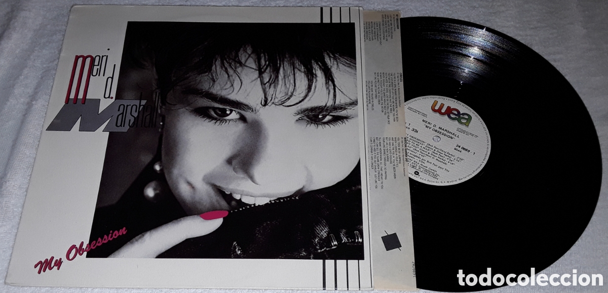 Discos de vinilo: LP - MERI D. MARSHALL - MY OBSESSION - EDICI&Oacute;N PROMOCIONAL - MUY RARO