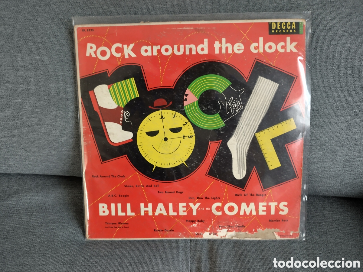 Vinyl records: VINILO ROCK AROUND THE CLOCK 1955 Bill Haley