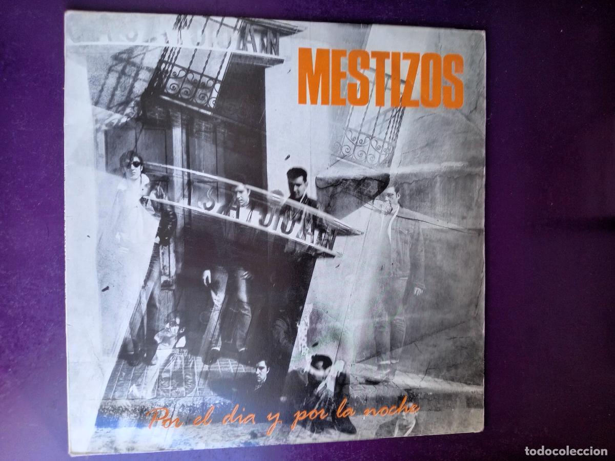 Discos de vinilo: Mestizos &ndash; Por El Dia Y Por La Noche - MINI LP 3 CIPRESES 1986 - HUESCA ROCK 80'S, SIN APENAS USO