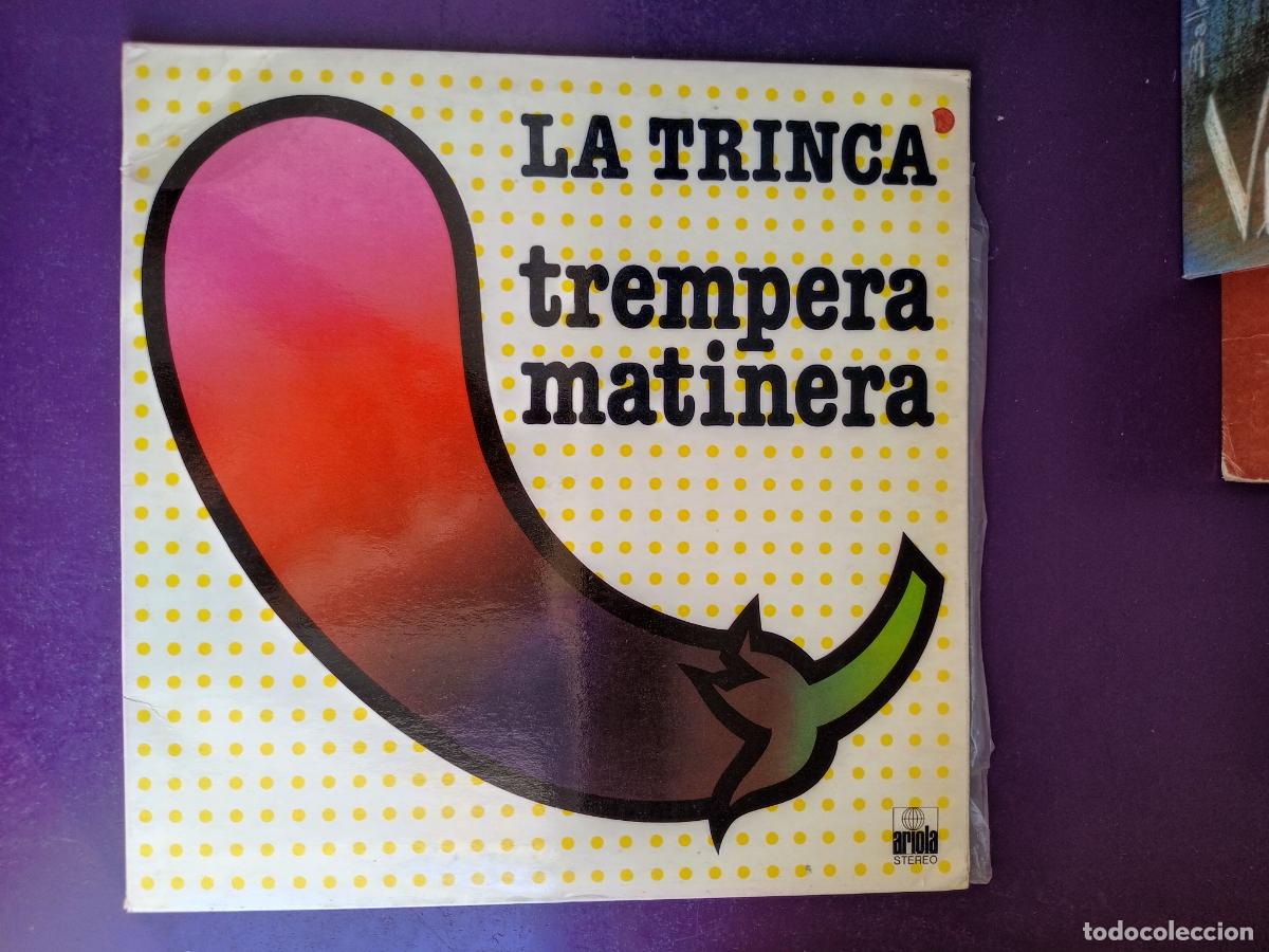 Discos de vinilo: La Trinca &ndash; Trempera Matinera - LP ARIOLA 1977 - HUMOR POP CATALAN 70'S - SIN APENAS USO