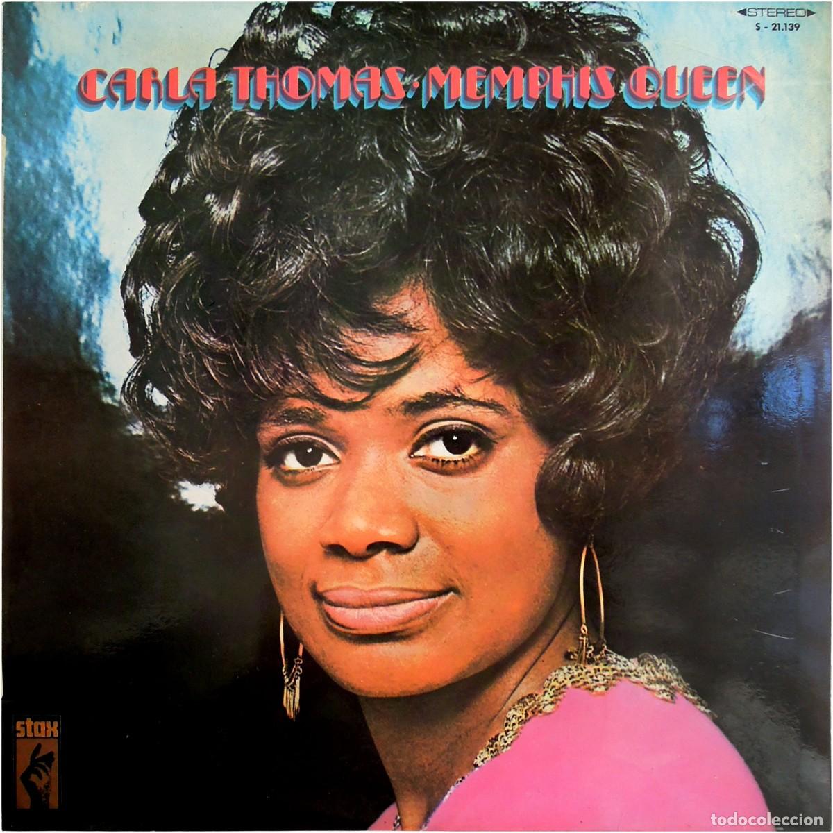 Discos de vinilo: Carla Thomas - Memphis Queen - LP Spain 1969 - Stax S-21.139 - VG+/VG+