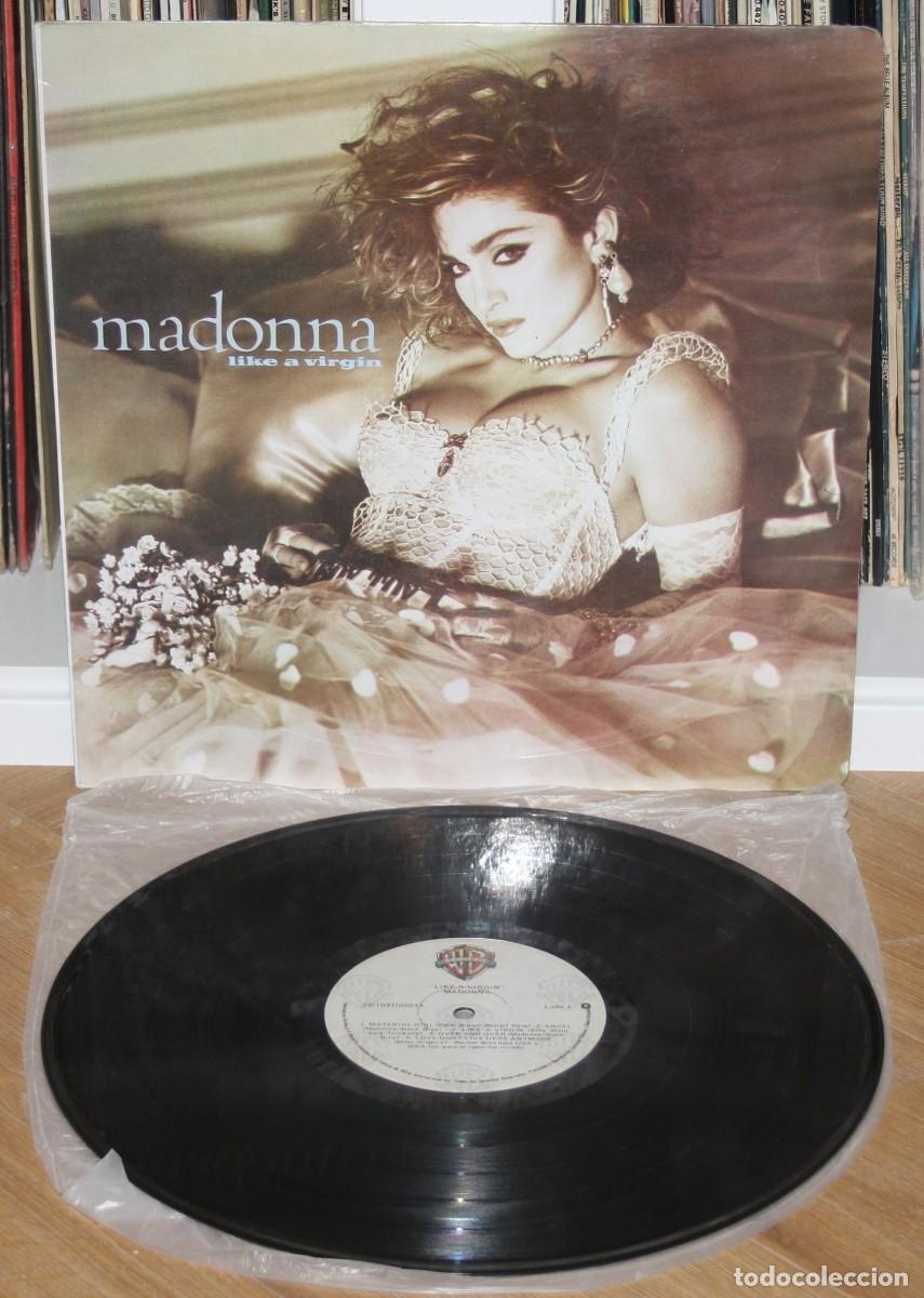 Discos de vinilo: MADONNA Like A Virgin 1987 Original Colombia LP Vinyl RARE Sonolux vinilo