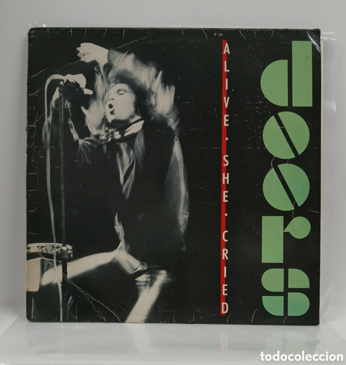 Discos de vinilo: THE DOORS &rdquo;ALIVE SHE CRIED&rdquo; LP. ORIG. SPAIN. 1983