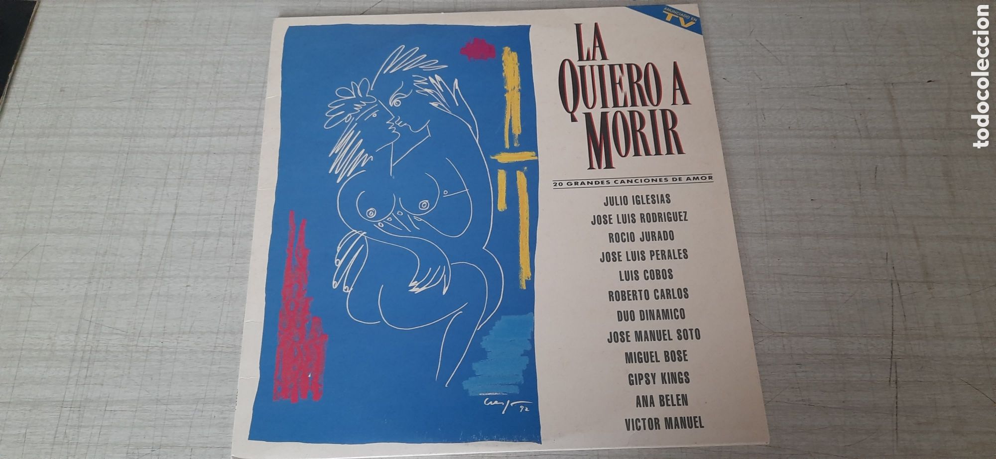 Discos de vinilo: La quiero a morir doble lp