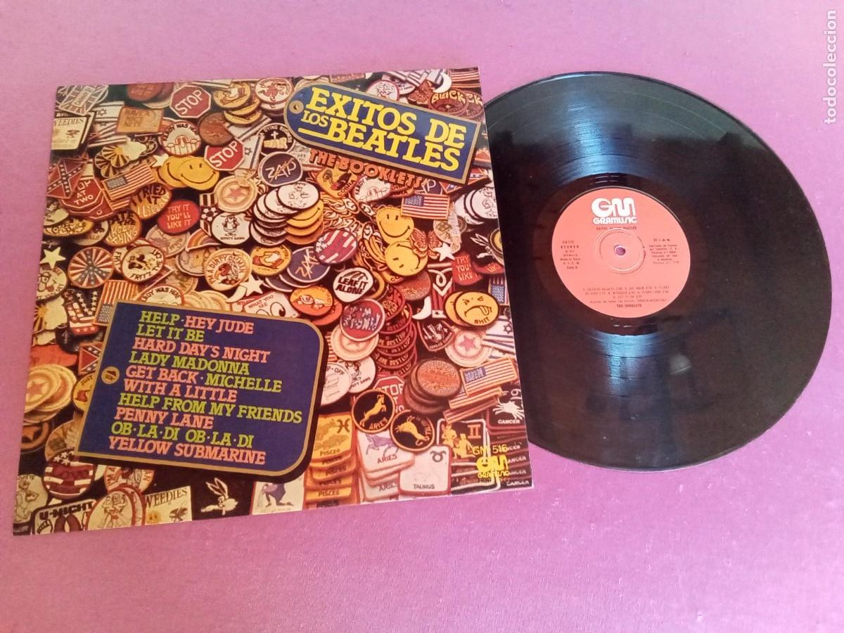 Discos de vinilo: &Eacute;XITOS DE LOS BEATLES THE BOOKLETS 1976 LP L31 32 - Foto 1