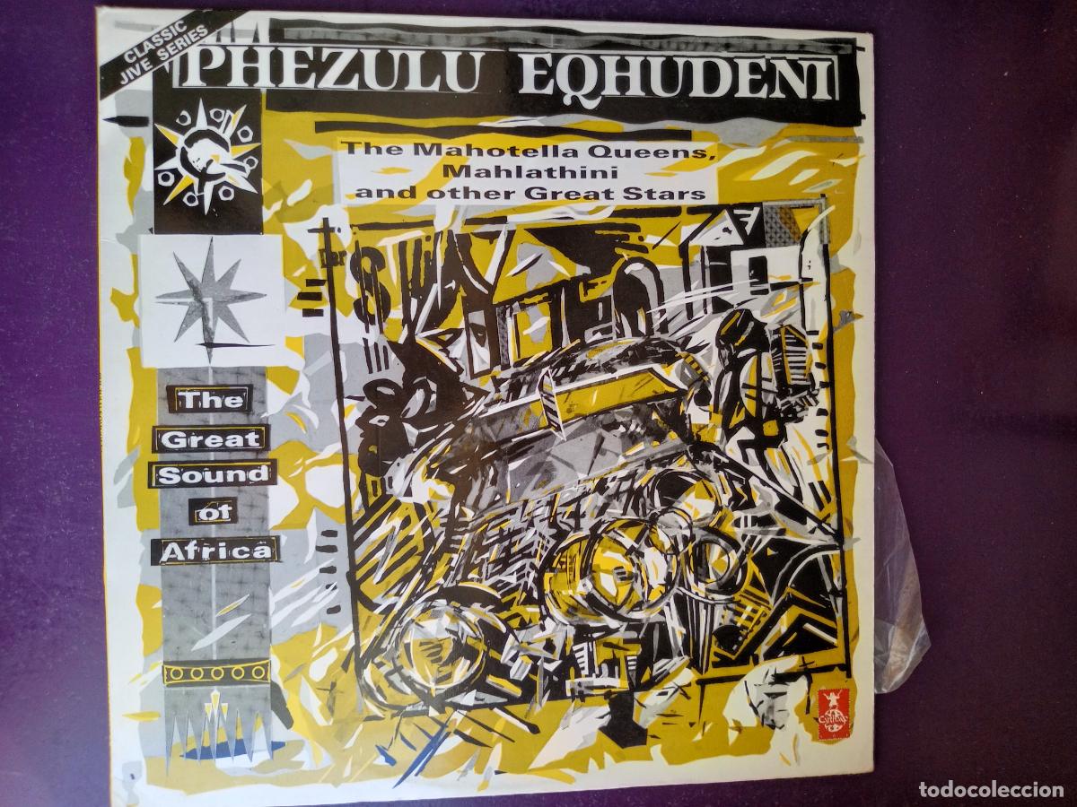 Discos de vinilo: Phezulu Eqhudeni (On Eqhudeni Mountain) - LP CARTHAGE 1984 - RECOP AFRICA FOLK - Mahotella Queens
