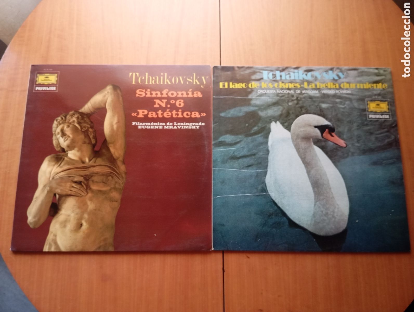 Discos de vinilo: Tchaikovsky Dos LPs Vinilos