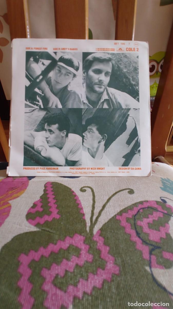 Discos de vinilo: LLOYD COLE AND THE COMMOTIONS-SINGLE FOREST FIRE - Foto 2