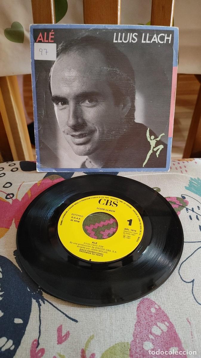 Discos de vinilo: LLUIS LLACH-SINGLE ALE-PROMO UNA CARA