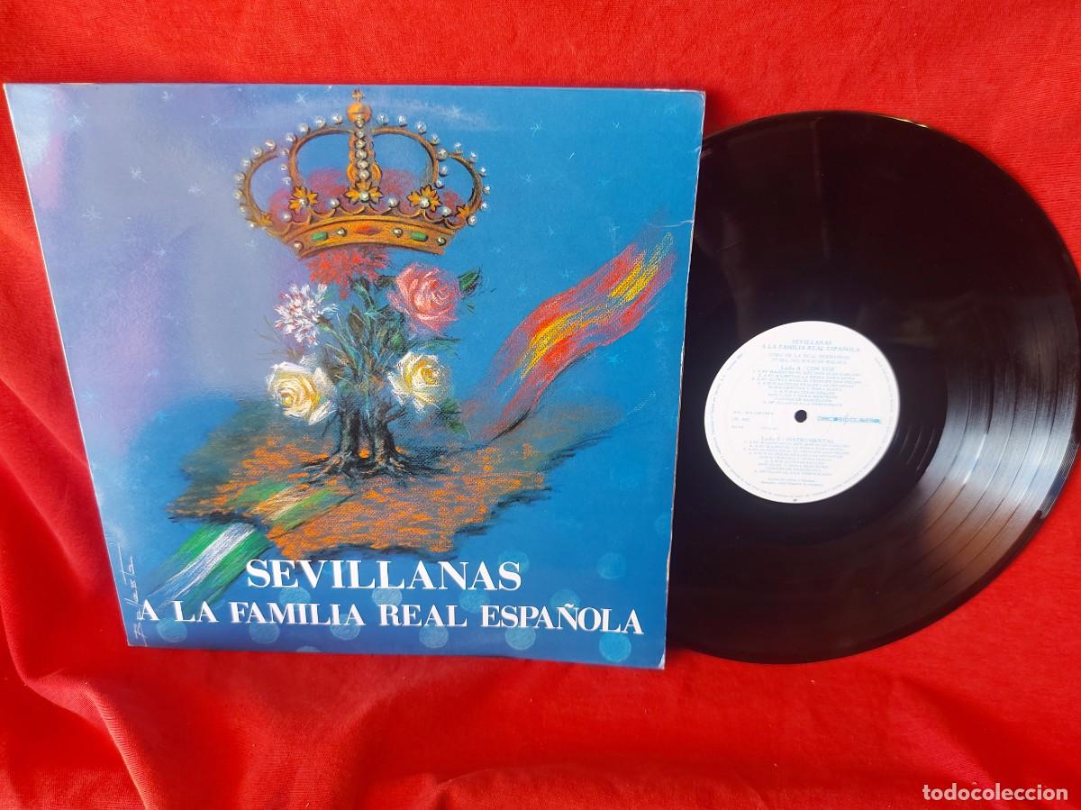 Discos de vinilo: LP SEVILLANAS A LA FAMILIA REAL ESPA&Ntilde;OLA 1988 ( PEDIDOS M&Iacute;NIMOS 10 &euro; ) CAJA N.&ordm; 6 - LP