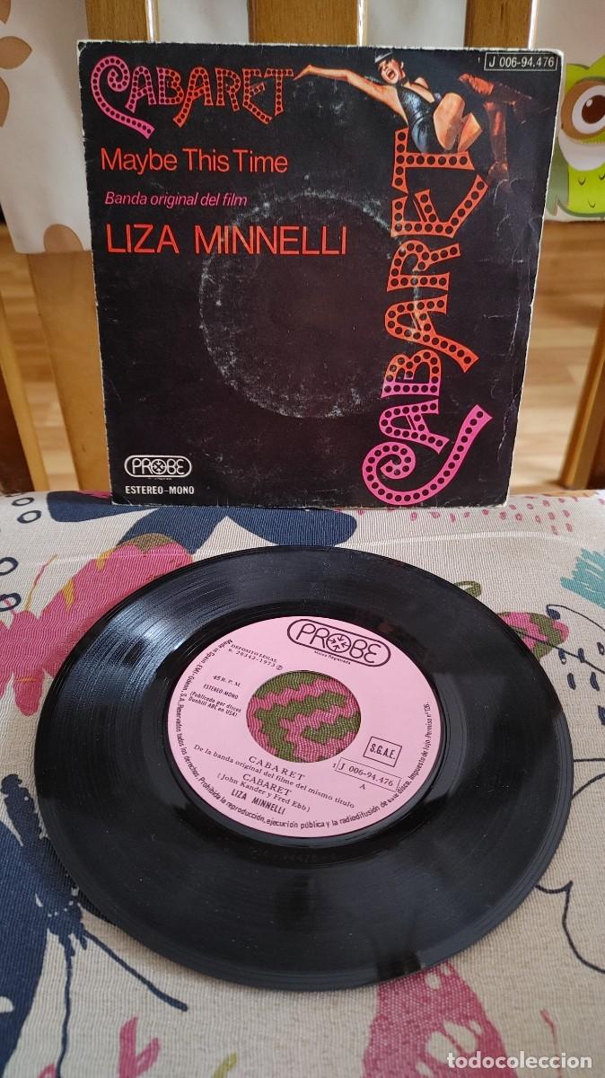 Discos de vinilo: LIZA MINNELLI-SINGLE CABARET - Foto 1
