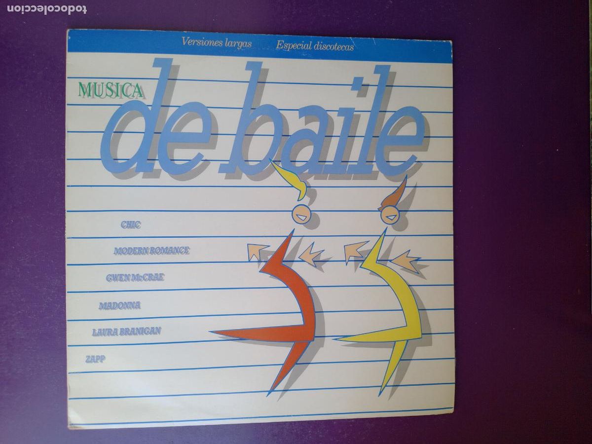 Discos de vinilo: MUSICA DE BAILE - LP WEA 1983 - VERSIONES MAXI DE MADONNA - CHIC - LAURA BRANIGAN ETC - DISCO 80'S