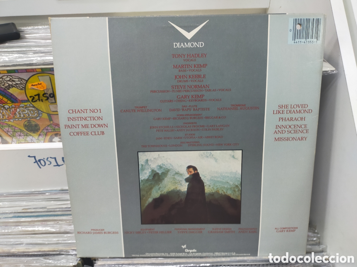 Discos de vinilo: Spandau ballet LP Diamond u.s.a. 1982 - Foto 2