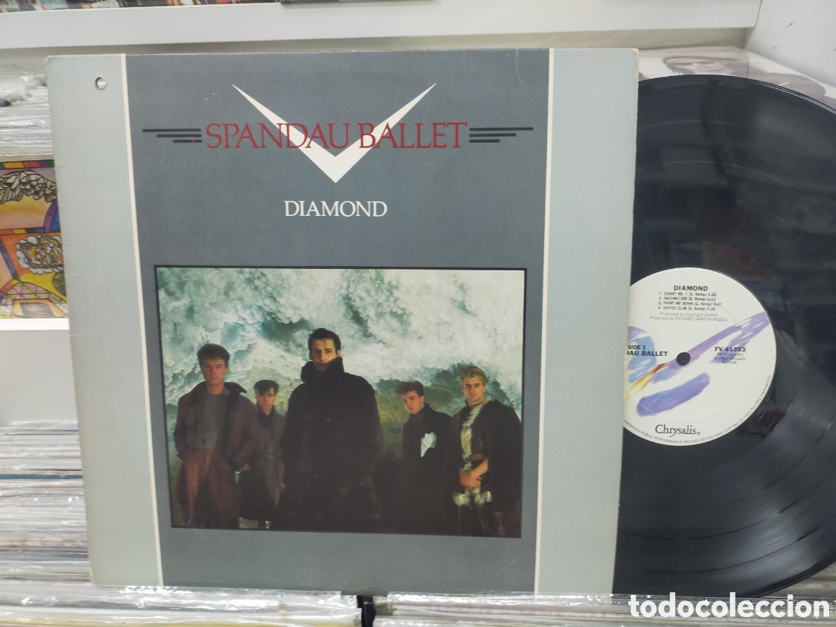Discos de vinilo: Spandau ballet LP Diamond u.s.a. 1982
