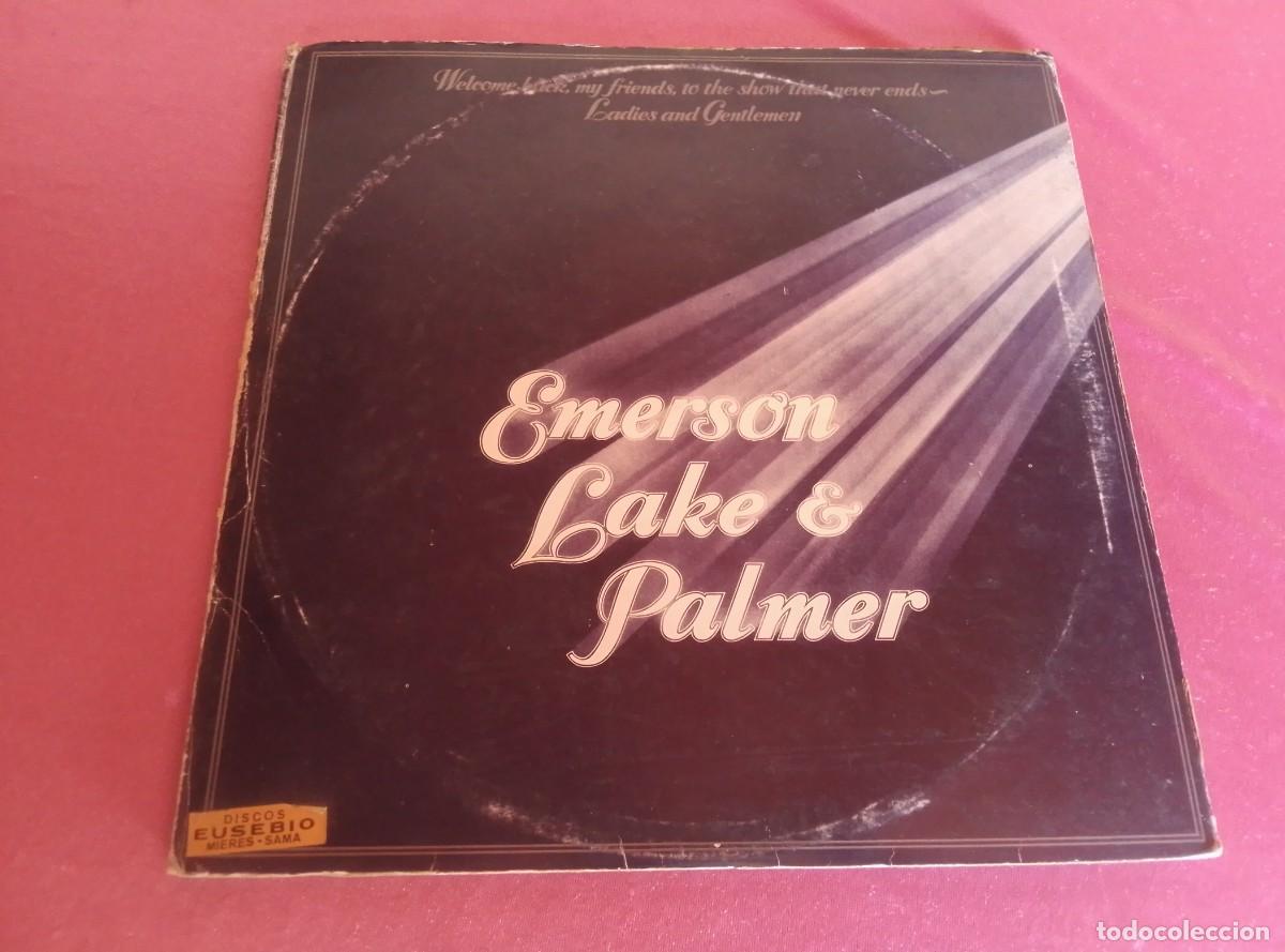 Vinyl records: EMERSON LAKE PALMER TRIPE LP L31 32