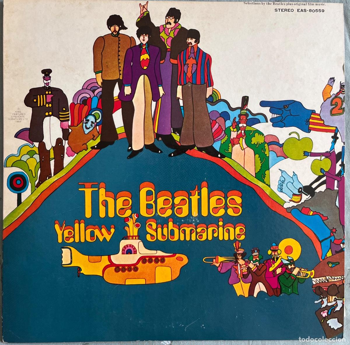 Discos de vinilo: THE BEATLES - Yellow submarine - Editado en JAP&Oacute;N
