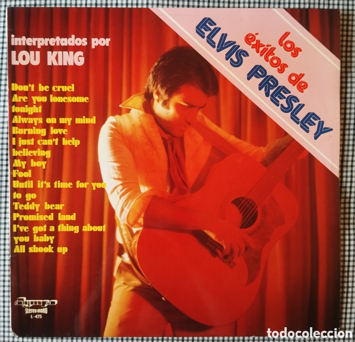 Discos de vinilo: Lou King - Los &eacute;xitos de Elvis Presley - Foto 1