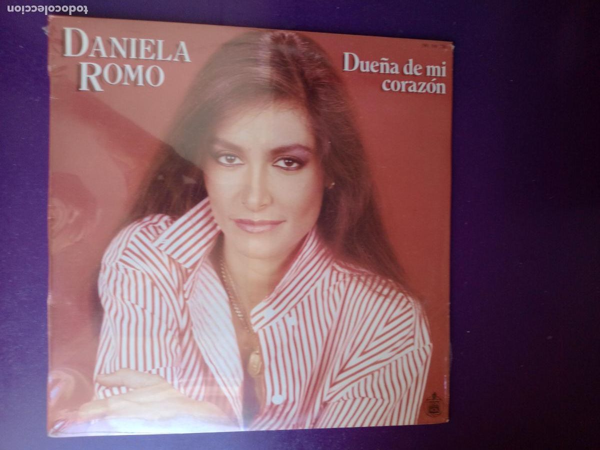 Discos de vinilo: DANIELA ROMO &lrm;&ndash; DUE&Ntilde;A DE MI CORAZ&Oacute;N - LP HISPAVOX 1985 - MEXICO POP 80'S - PRECINTADO