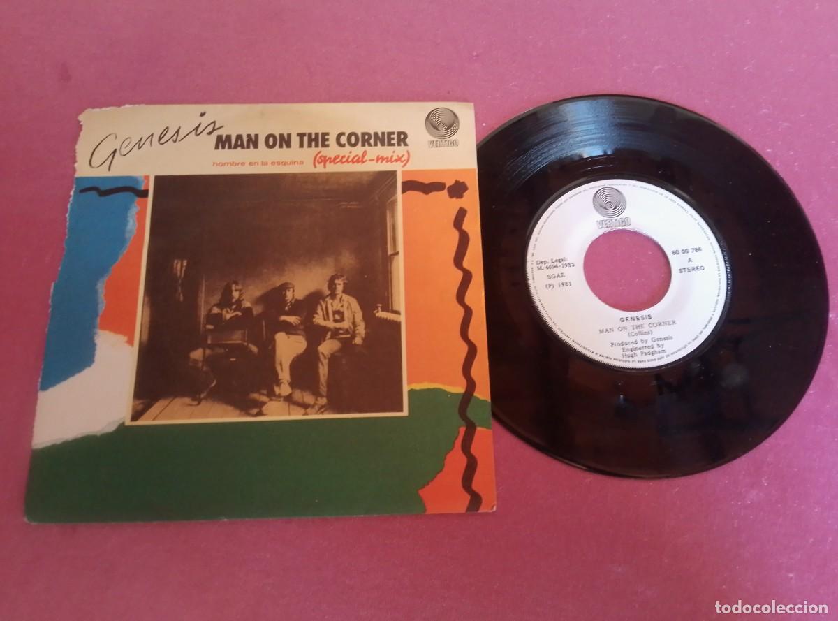 Discos de vinilo: GENESIS MAN ON THE CORNER 1982 SINGLE L31 32 - Foto 1