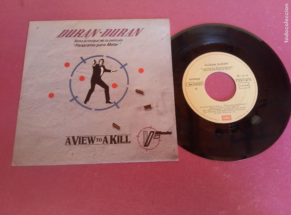 Discos de vinilo: DURAN DURAN PANORAMA PARA MATAR 1985 SINGLE L31 32