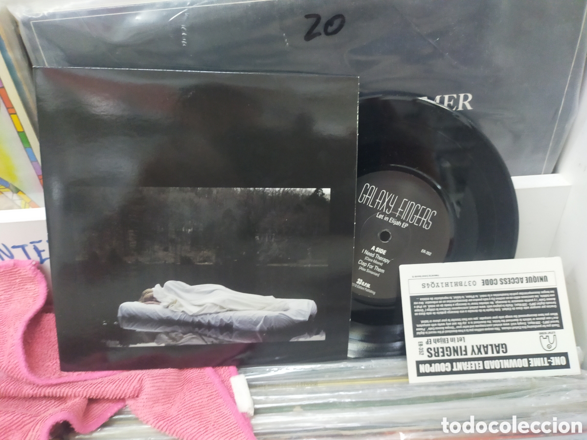 Discos de vinilo: Galaxy fingers let in elijah ep i need therapy + 2 Elefant r&eacute;cords 2018